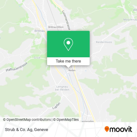 Strub & Co. Ag map