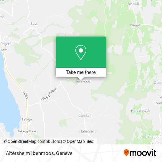 Altersheim Ibenmoos map