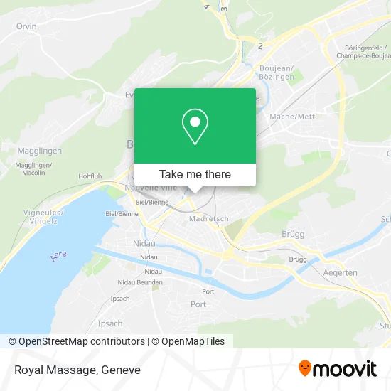 Royal Massage map
