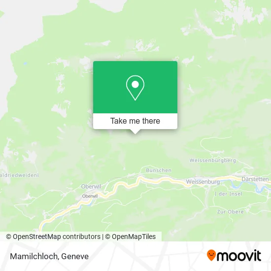 Mamilchloch map