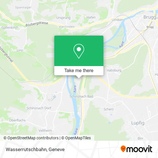 Wasserrutschbahn map