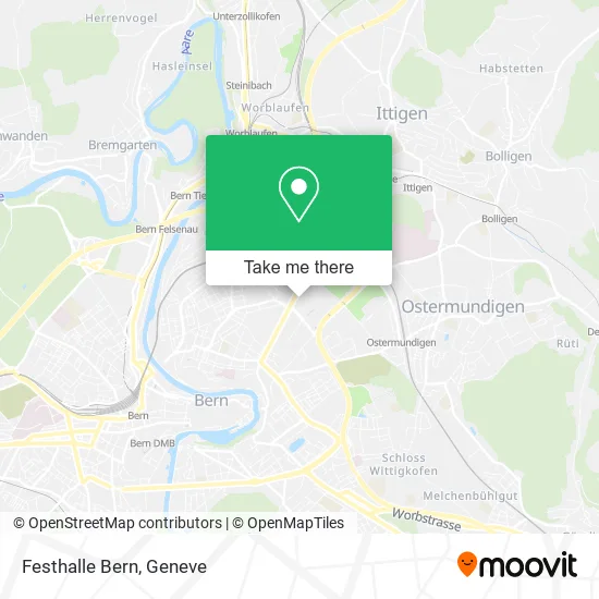 Festhalle Bern map