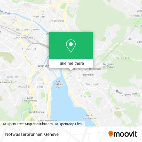 Notwasserbrunnen map