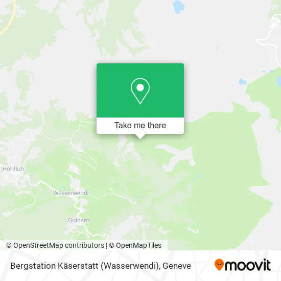 Bergstation Käserstatt (Wasserwendi) plan