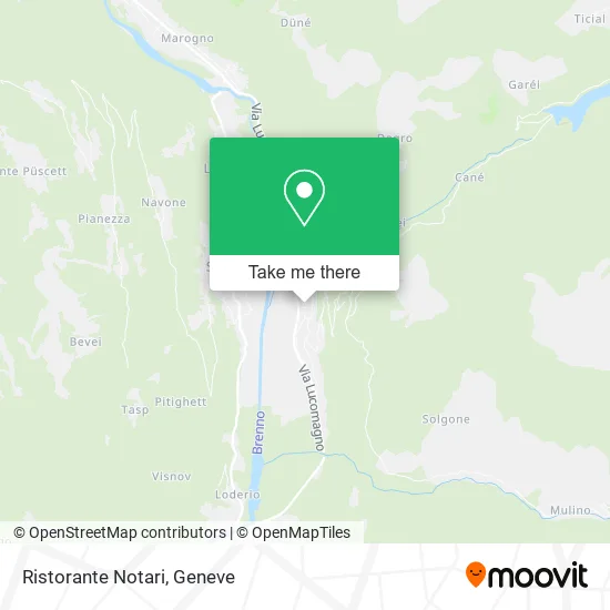 Ristorante Notari map