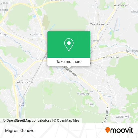 Migros map
