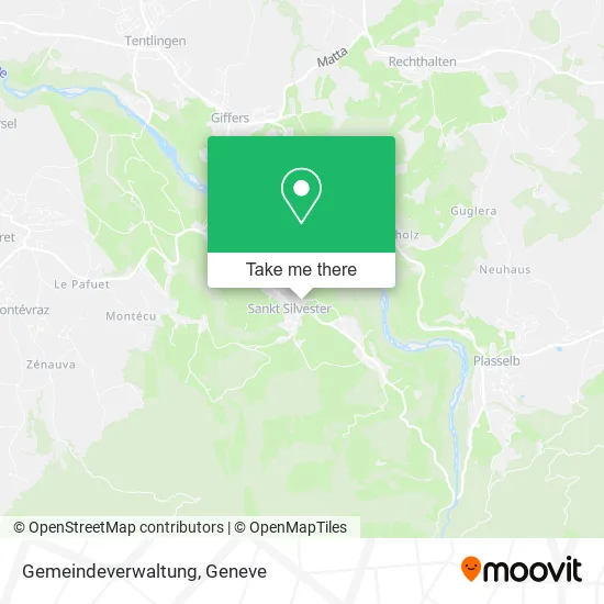 Gemeindeverwaltung map