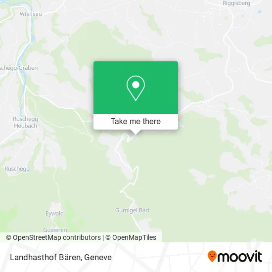 Landhasthof Bären map