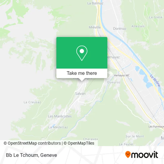 Bb Le Tchoum map