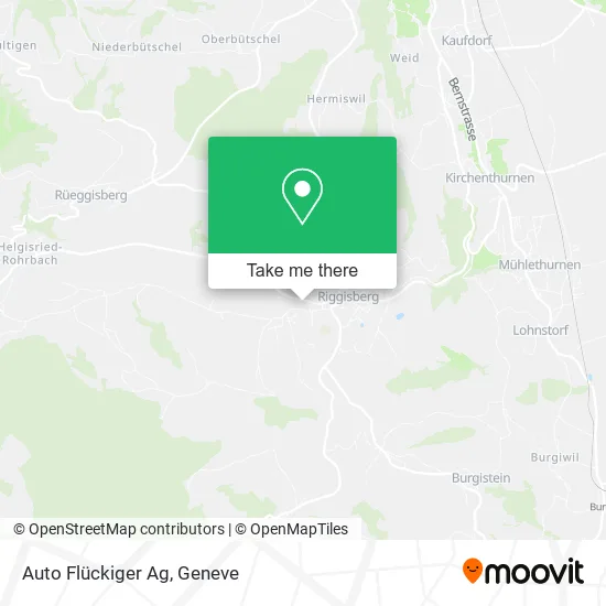 Auto Flückiger Ag map