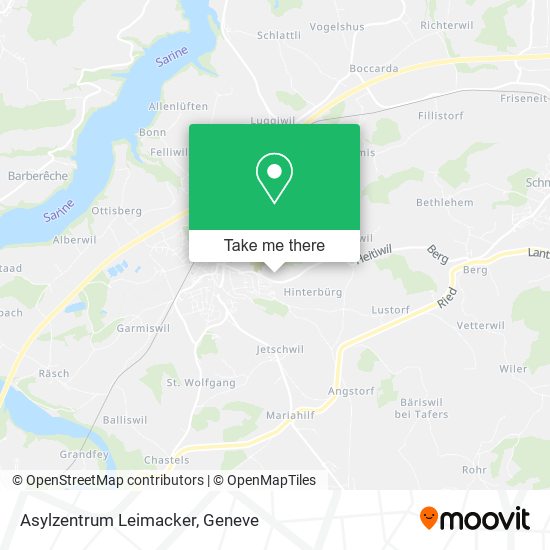 Asylzentrum Leimacker map