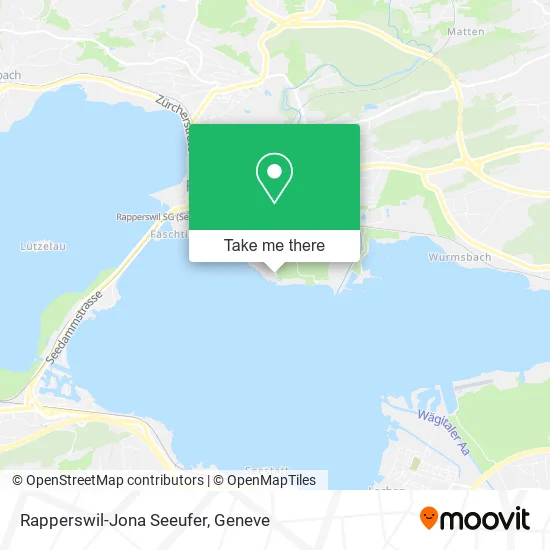 Rapperswil-Jona Seeufer map
