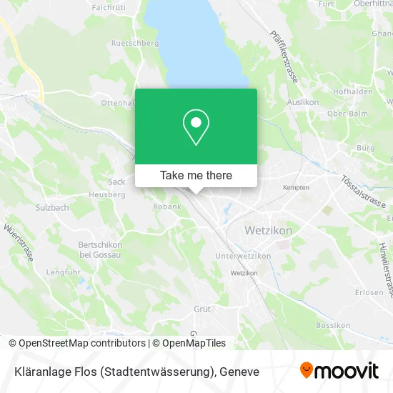 Kläranlage Flos (Stadtentwässerung) map