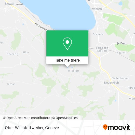 Ober Willistattweiher map