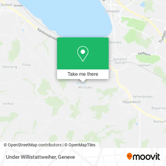 Under Willistattweiher map