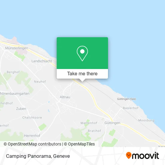 Camping Panorama map