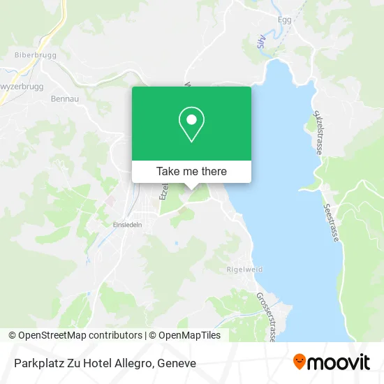 Parkplatz Zu Hotel Allegro map