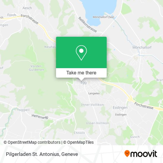 Pilgerladen St. Antonius map