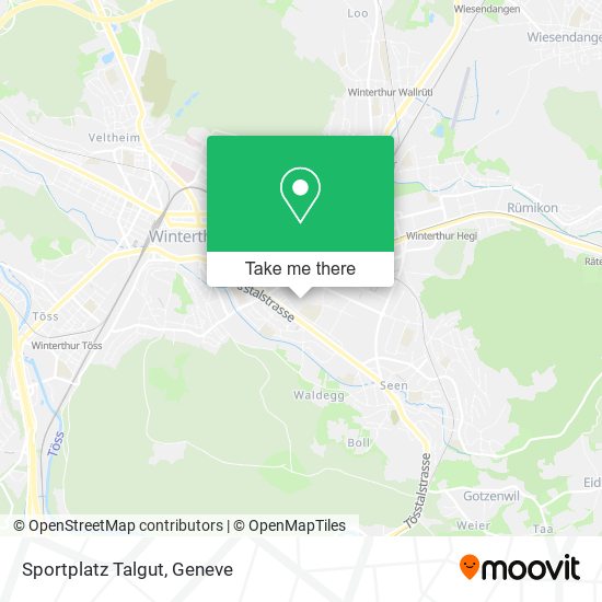 Sportplatz Talgut map