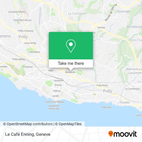 Le Café Enning map