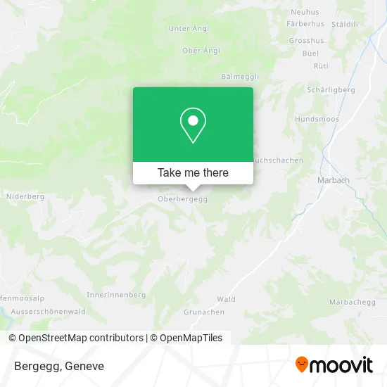 Bergegg map