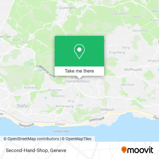 Second-Hand-Shop map