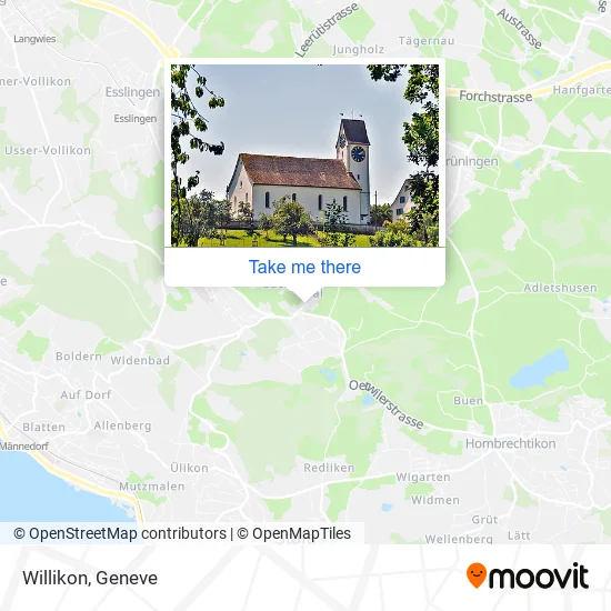 Willikon map