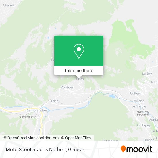 Moto Scooter Joris Norbert map
