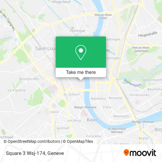 Square 3 Wsj-174 map