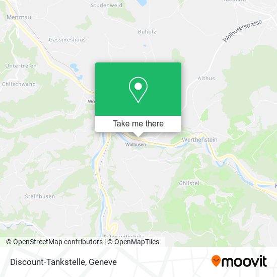 Discount-Tankstelle map
