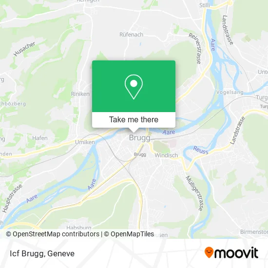 Icf Brugg map