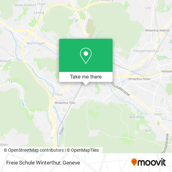 Freie Schule Winterthur map