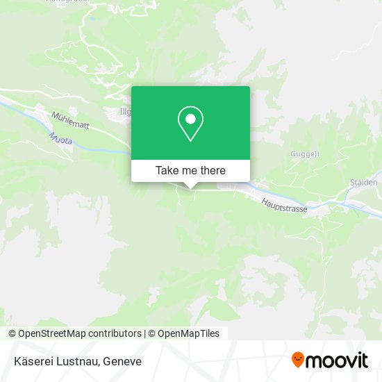 Käserei Lustnau map