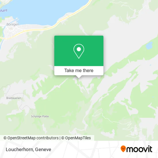 Loucherhorn map