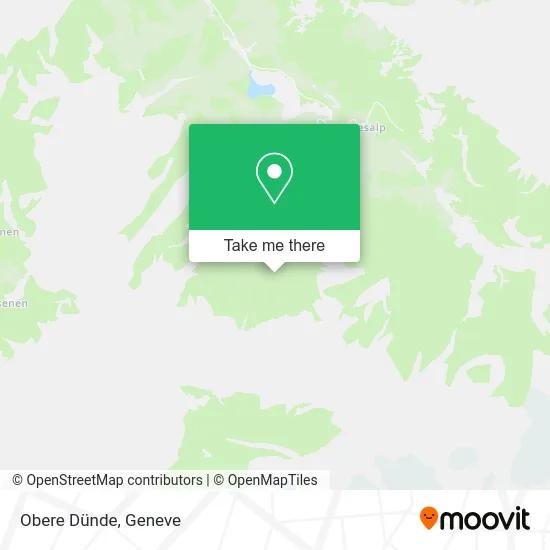 Obere Dünde map