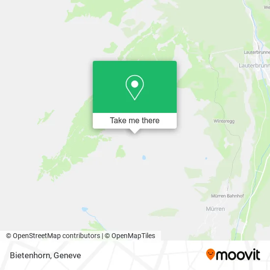 Bietenhorn map