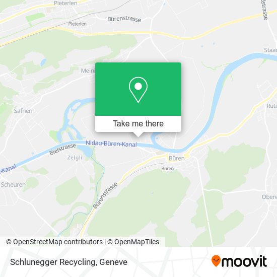 Schlunegger Recycling map