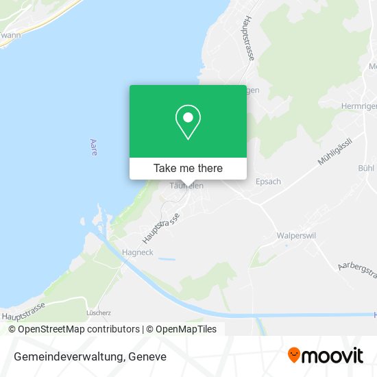 Gemeindeverwaltung map