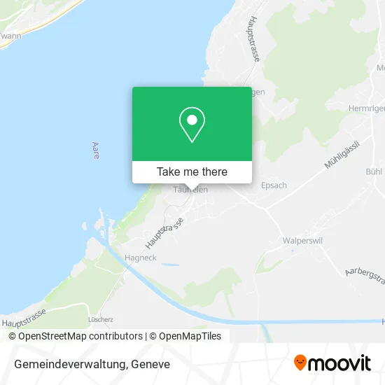 Gemeindeverwaltung map