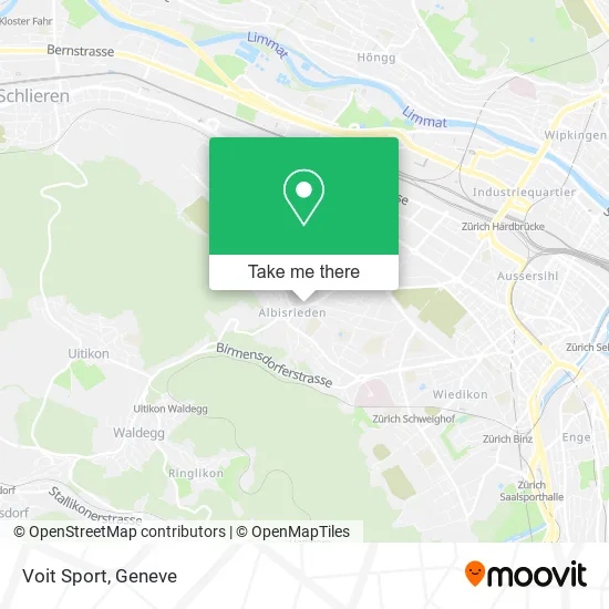 Voit Sport map