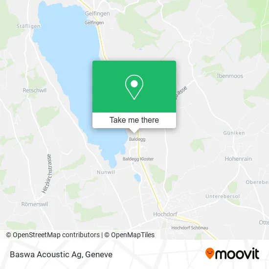 Baswa Acoustic Ag map