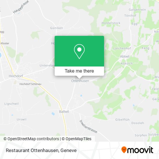 Restaurant Ottenhausen map
