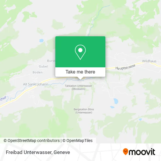 Freibad Unterwasser plan