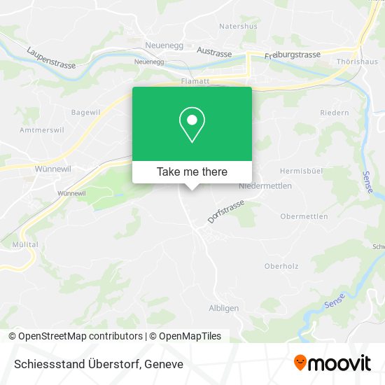Schiessstand Überstorf map