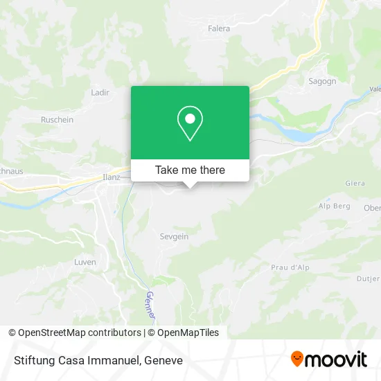 Stiftung Casa Immanuel map