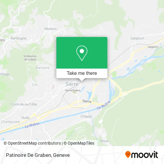 Patinoire De Graben map