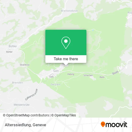 Alterssiedlung map
