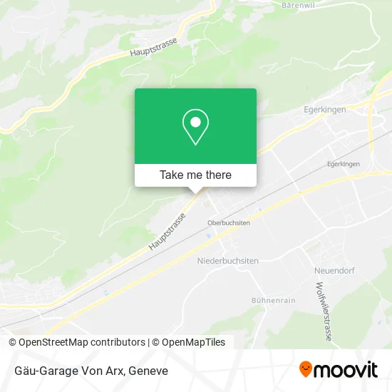 Gäu-Garage Von Arx map