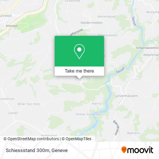 Schiessstand 300m map