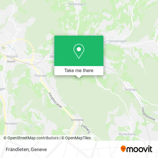 Frändleten map